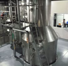 Fish oil deodorization equipment system