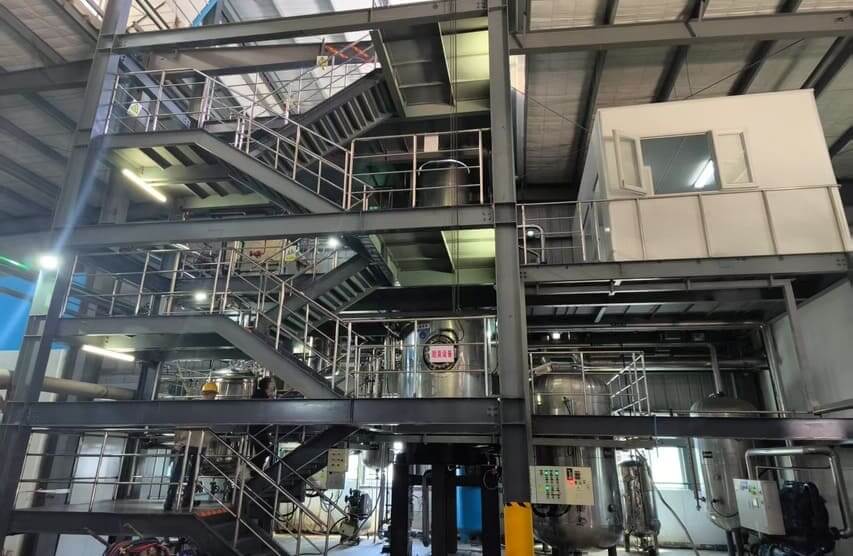State-of-the-Art Deodorization Tower for Refined algal oil deodorization process equipment