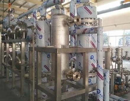 Tetrahydrofuran dewatering and purifying ceramic membrane equipment unit